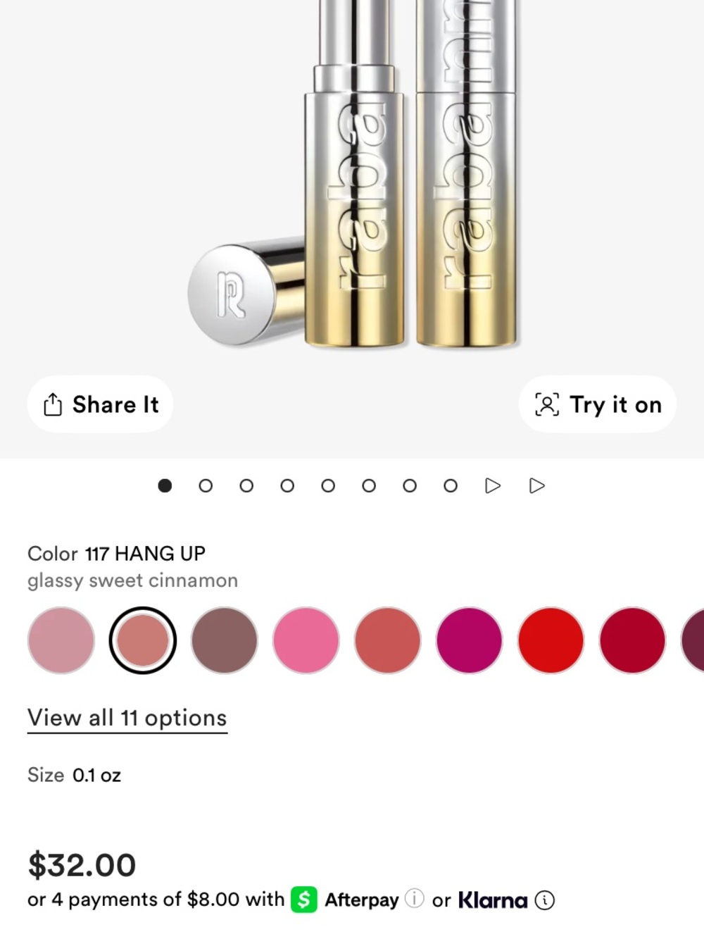 Paco Rabanne Rouge Rabanne Dramalips - Nude Peach - Picture 3 of 3